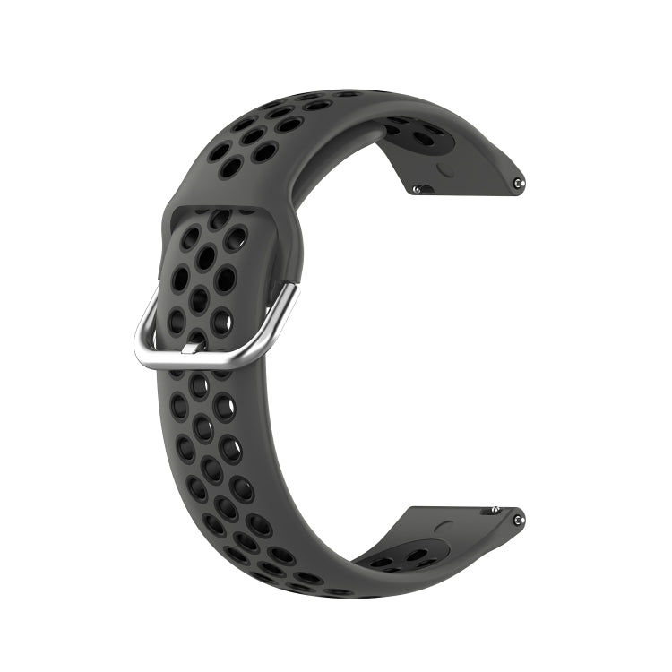 Per Huawei Watch 3/3 Pro 22mm Sport Cinturino di ricambio in silicone bicolore