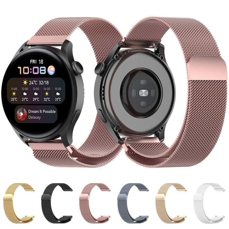 Per Huawei Watch 3/3 Pro cinturino di ricambio con cinturino milanese da 22 mm