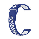 Per Huawei Watch 3/3 Pro Cinturino di ricambio in silicone bicolore da 22 mm