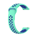 Per Huawei Watch 3/3 Pro Cinturino di ricambio in silicone bicolore da 22 mm