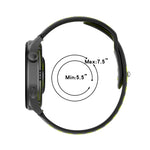 Per Huawei Watch 3/3 Pro Cinturino di ricambio in silicone bicolore da 22 mm