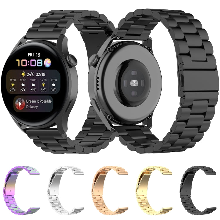 Cinturino in acciaio 22mm per Huawei Watch 3/3 Pro