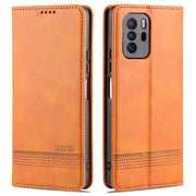 AZNS Custodia in pelle a vibrazione orizzontale con struttura in vitello magnetico con slot per carte, supporto e portafoglio, For Xiaomi Redmi Note 10 Pro 5G