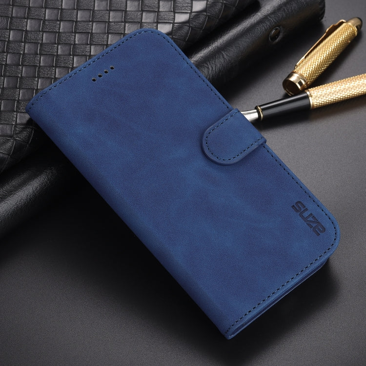 AZNS Skin Feel Calf Texture Custodia in pelle con apertura orizzontale con slot per carte, supporto e portafoglio, For iPhone 12 / 12 Pro, For iPhone 12 Mini