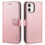 AZNS Skin Feel Calf Texture Custodia in pelle con apertura orizzontale con slot per carte, supporto e portafoglio, For iPhone 12 / 12 Pro, For iPhone 12 Mini