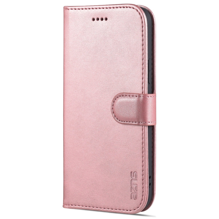 AZNS Skin Feel Calf Texture Custodia in pelle con apertura orizzontale con slot per carte, supporto e portafoglio, For iPhone 12 / 12 Pro, For iPhone 12 Mini