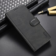 AZNS Skin Feel Calf Texture Custodia in pelle con apertura orizzontale con slot per carte, supporto e portafoglio, For Xiaomi Redmi Note 9 4G, For Xiaomi Poco M3, For Xiaomi Redmi Note 10 Pro Max