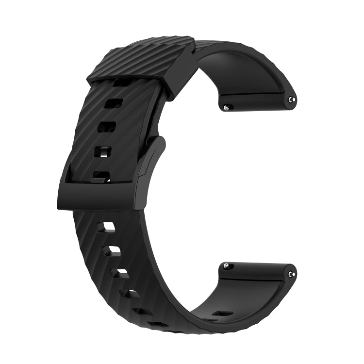 Cinturino in silicone 24 mm per Suunto 7 ricambio
