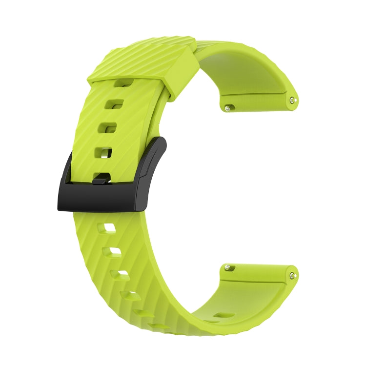 Cinturino in silicone 24 mm per Suunto 7 ricambio
