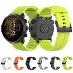 Cinturino in silicone 24 mm per Suunto 7 ricambio