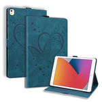 Custodia in pelle a libro orizzontale con motivo a farfalla Love con supporto e funzione Sleep / Wake-up, For iPad 9.7 (2017) (2018) / Air 2 Pro, For iPad 10.2 2021 / 2020 / 2019 / Air (2019) / 10.2 (2020), For iPad Mini 1 / 2 / 3 / 4 / 5              ...