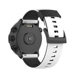 Cinturino silicone bicolore 24 mm per Suunto 7