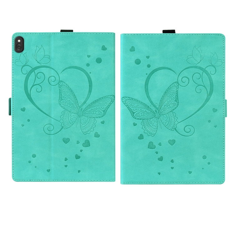 Custodia in pelle flip orizzontale con motivo Love Butterfly con supporto, For Lenovo Tab M10 10.1 inch, For Lenovo Tab M8(HD) / M8(FHD) TB-8505F, For Lenovo Tab M10 HD (Gen 2) 2020 10.1 TB-X306F, For Lenovo Tab P11 TB-J606F