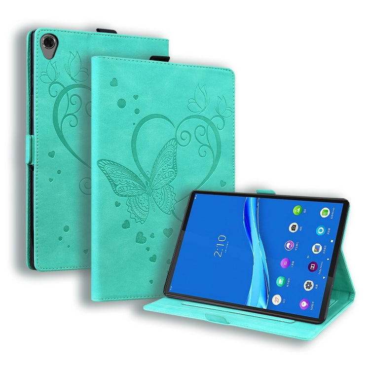 Custodia in pelle flip orizzontale con motivo Love Butterfly con supporto, For Lenovo Tab M10 10.1 inch, For Lenovo Tab M8(HD) / M8(FHD) TB-8505F, For Lenovo Tab M10 HD (Gen 2) 2020 10.1 TB-X306F, For Lenovo Tab P11 TB-J606F