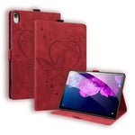 Custodia in pelle flip orizzontale con motivo Love Butterfly con supporto, For Lenovo Tab M10 10.1 inch, For Lenovo Tab M8(HD) / M8(FHD) TB-8505F, For Lenovo Tab M10 HD (Gen 2) 2020 10.1 TB-X306F, For Lenovo Tab P11 TB-J606F