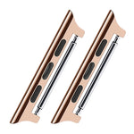 2 cinturini in acciaio 20mm per Apple Watch 38/40mm