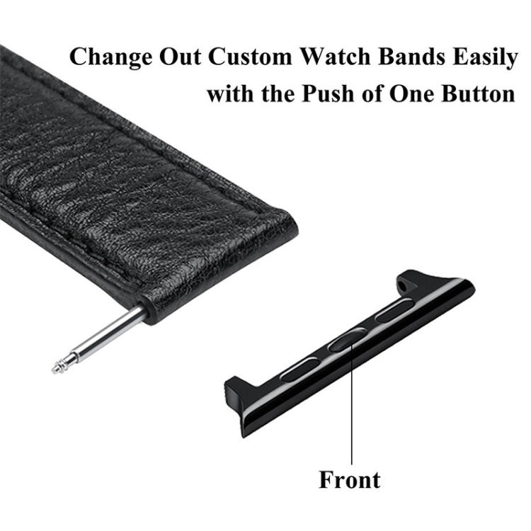 Connettore in acciaio per cinturini Apple Watch 22mm