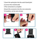 Connettore in acciaio per cinturini Apple Watch 22mm