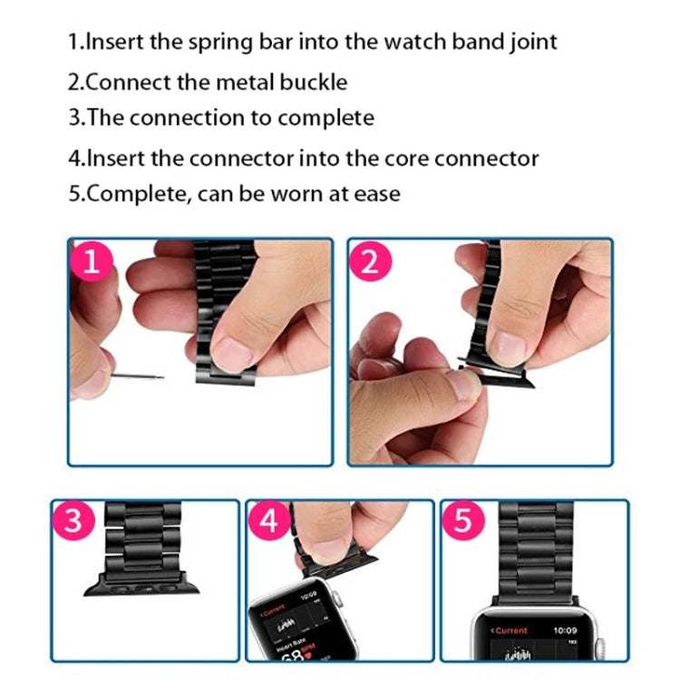 Connettore in acciaio per cinturini Apple Watch 22mm