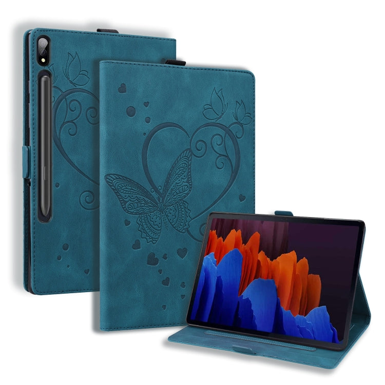 Custodia in pelle flip orizzontale con motivo Love Butterfly con supporto, For Samsung Galaxy Tab A7 Lite T220 T225, For Samsung Galaxy Tab S8 / Galaxy Tab S7 T870 SM-T875 SM-T876B, For Samsung Tab S7+ T970 T976B                                        ...