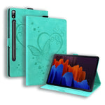 Custodia in pelle flip orizzontale con motivo Love Butterfly con supporto, For Samsung Galaxy Tab A7 Lite T220 T225, For Samsung Galaxy Tab S8 / Galaxy Tab S7 T870 SM-T875 SM-T876B, For Samsung Tab S7+ T970 T976B                                        ...