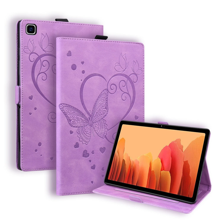 Custodia in pelle flip orizzontale con motivo Love Butterfly con supporto, For Samsung Galaxy Tab A7 Lite T220 T225, For Samsung Galaxy Tab S8 / Galaxy Tab S7 T870 SM-T875 SM-T876B, For Samsung Tab S7+ T970 T976B                                        ...