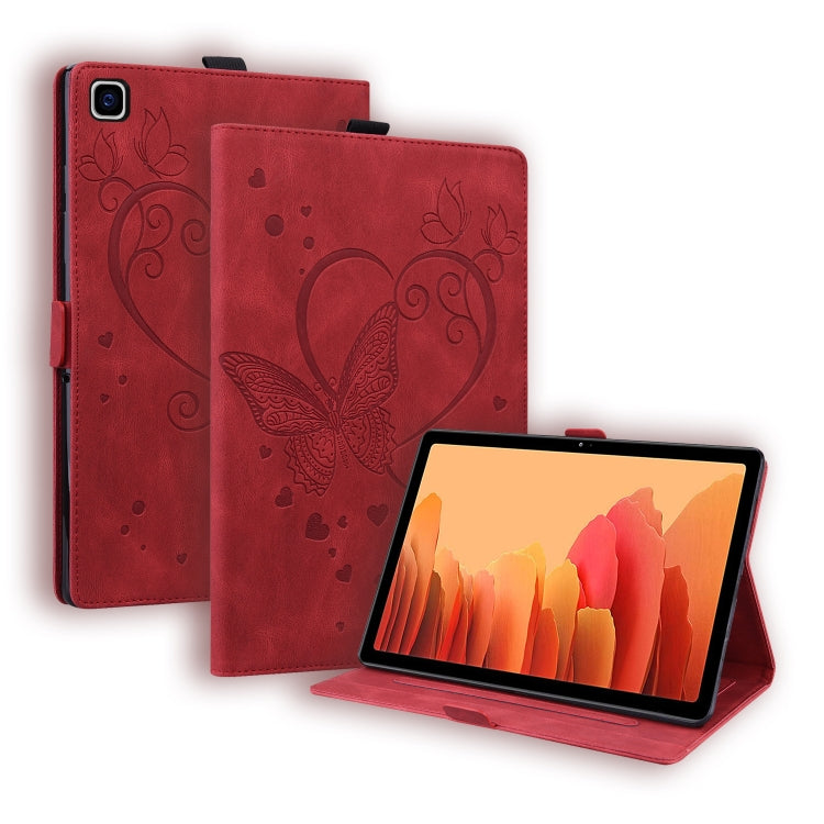 Custodia in pelle flip orizzontale con motivo Love Butterfly con supporto, For Samsung Galaxy Tab A7 Lite T220 T225, For Samsung Galaxy Tab S8 / Galaxy Tab S7 T870 SM-T875 SM-T876B, For Samsung Tab S7+ T970 T976B                                        ...