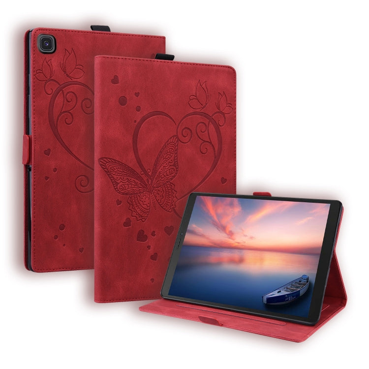 Custodia in pelle flip orizzontale con motivo Love Butterfly con supporto, For Samsung Galaxy Tab A 8.0 (2019) SM-T290 SM-T295