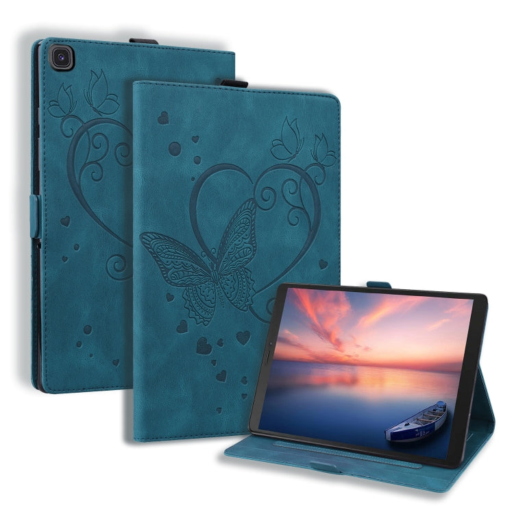 Custodia in pelle flip orizzontale con motivo Love Butterfly con supporto, For Samsung Galaxy Tab A 8.0 (2019) SM-T290 SM-T295