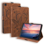 Custodia in pelle flip orizzontale con motivo Love Butterfly con supporto, For Samsung Galaxy Tab A 8.0 (2019) SM-T290 SM-T295
