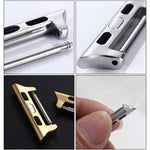 2 cinturini in acciaio 24mm per Apple Watch 42/44mm