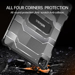 wlons Explorer Series PC + Custodia protettiva in TPU con supporto pieghevole, For iPad 10.2 2020 / 2019 / Air 2019 10.5, For iPad Pro 11 2022 / 2021 / 2020 / 2018 / Air 2020 10.9, For iPad Pro 12.9 2022 / 2021 / 2020 / 2018