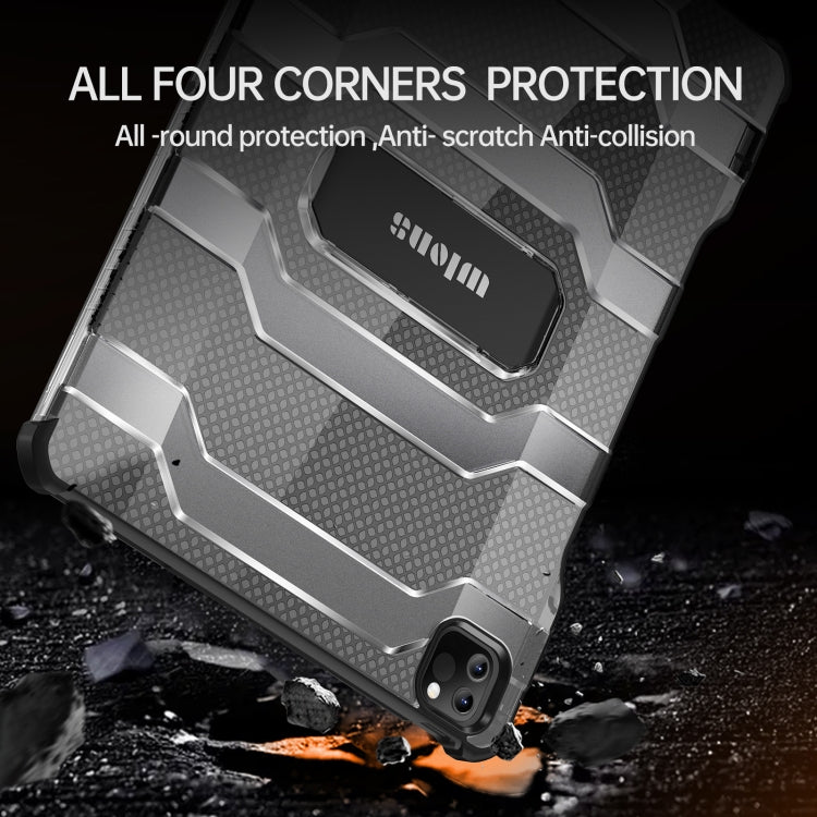 wlons Explorer Series PC + Custodia protettiva in TPU con supporto pieghevole, For iPad 10.2 2020 / 2019 / Air 2019 10.5, For iPad Pro 11 2022 / 2021 / 2020 / 2018 / Air 2020 10.9, For iPad Pro 12.9 2022 / 2021 / 2020 / 2018