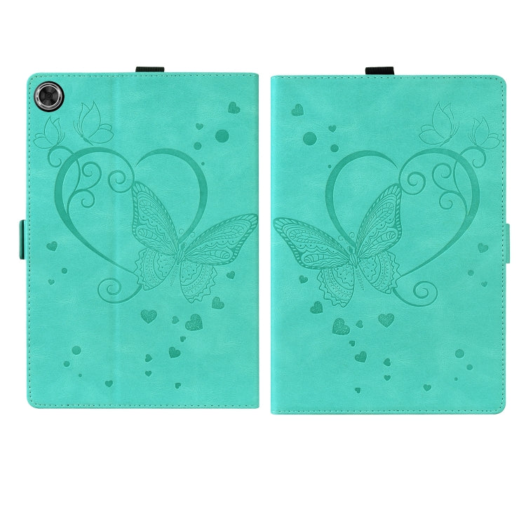 Custodia in pelle flip orizzontale con motivo Love Butterfly con supporto, For Huawei MediaPad C5 / M5 10.1, For Huawei MediaPad M5 Lite 8 / Honor Tab 5