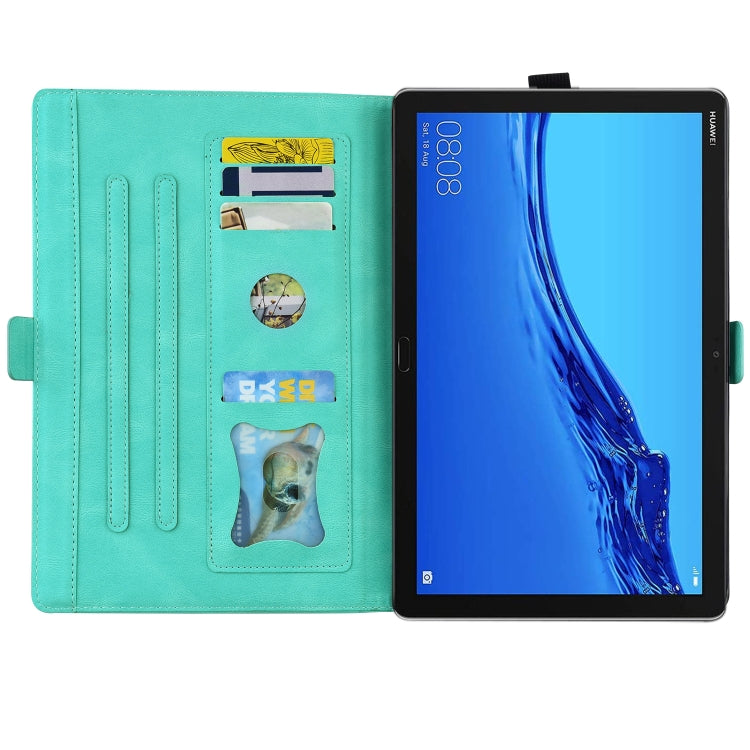Custodia in pelle flip orizzontale con motivo Love Butterfly con supporto, For Huawei MediaPad C5 / M5 10.1, For Huawei MediaPad M5 Lite 8 / Honor Tab 5