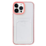 Custodia TPU trasparente 360° con slot carte per iPhone 12/12 Pro