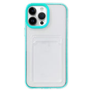 Custodia protettiva antiurto per PC + TPU trasparente a copertura totale 360 con slot per schede, For iPhone 12 mini, For iPhone 12 / 12 Pro, For iPhone 12 Pro Max, For iPhone 11 Pro