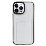 Custodia TPU trasparente 360° con slot carte per iPhone 12/12 Pro