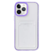 Custodia protettiva antiurto per PC + TPU trasparente a copertura totale 360 con slot per schede, For iPhone 11, For iPhone 11 Pro Max