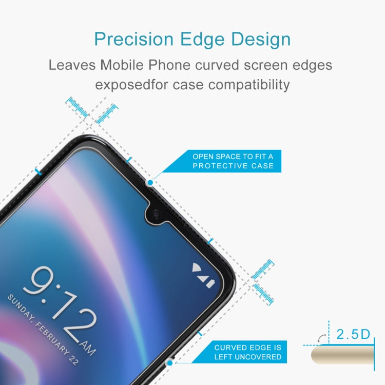 50 pellicole in vetro temperato da 0,26 mm 9H 2,5D, For Blackview A100 (50 PCS), For NUU MOBILE X6 Plus (50 PCS), For Elephone U5 (50 PCS), For Elephone U3 (50 PCS), For Gigaset GS4 (50 PCS), For Gigaset GX290 Plus (50 PCS)                             ...