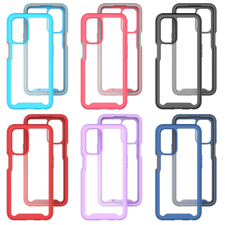 Starry Sky Solid Color Series Custodia protettiva antiurto per PC + TPU, For OnePlus Nord N200 5G