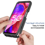Starry Sky Solid Color Series Custodia protettiva antiurto per PC + TPU, For OnePlus Nord N200 5G