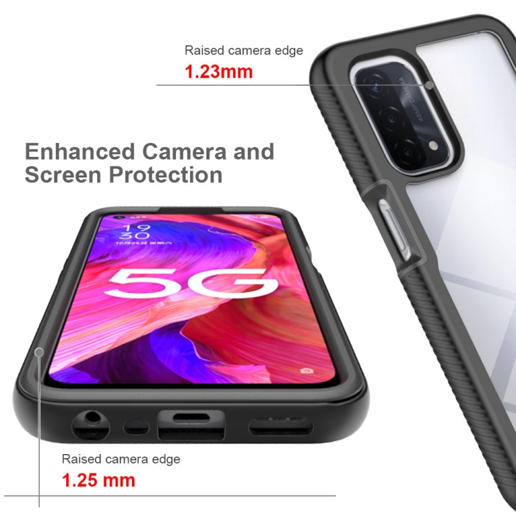 Starry Sky Solid Color Series Custodia protettiva antiurto per PC + TPU, For OnePlus Nord N200 5G