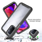 Starry Sky Solid Color Series Custodia protettiva antiurto per PC + TPU, For OnePlus Nord N200 5G
