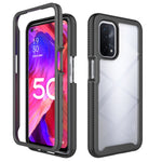 Starry Sky Solid Color Series Custodia protettiva antiurto per PC + TPU, For OnePlus Nord N200 5G