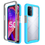 Starry Sky Solid Color Series Custodia protettiva antiurto per PC + TPU, For OnePlus Nord N200 5G