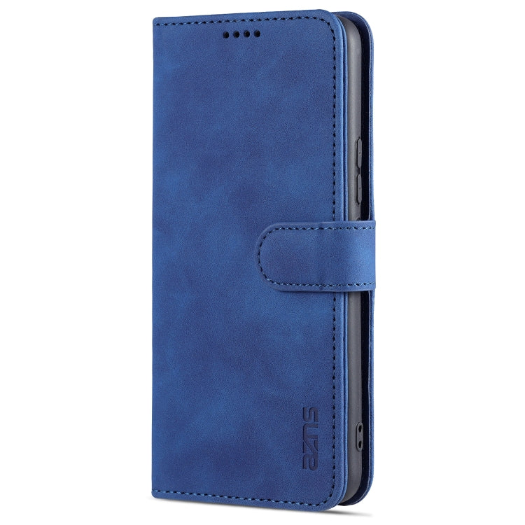 AZNS Skin Feel Calf Texture Custodia in pelle con apertura orizzontale con slot per carte, supporto e portafoglio, For vivo V21, For vivo X60, For vivo X60 Pro