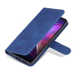 AZNS Skin Feel Calf Texture Custodia in pelle con apertura orizzontale con slot per carte, supporto e portafoglio, For vivo V21, For vivo X60, For vivo X60 Pro