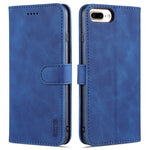 Custodia portafoglio in pelle con slot carte per iPhone 7, 8, SE