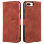 Custodia portafoglio in pelle con slot carte per iPhone 7, 8, SE
